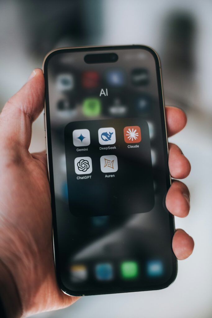 Cross platform security threats showing AI-powered ransomware attacks using ChatGPT Deepseek Gemini and Claude for advanced social engineering across multiple communication channels