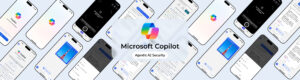 Smart organizations deploying Microsoft Copilot securely without fear featuring AI implementation strategies, data protection, and enterprise confidence building